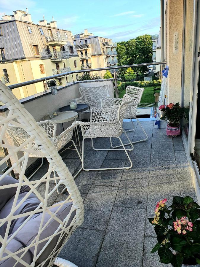 Stella Baltic Big Terrace 3 Zimmer Frei Parking Swinoujscie Dış mekan fotoğraf