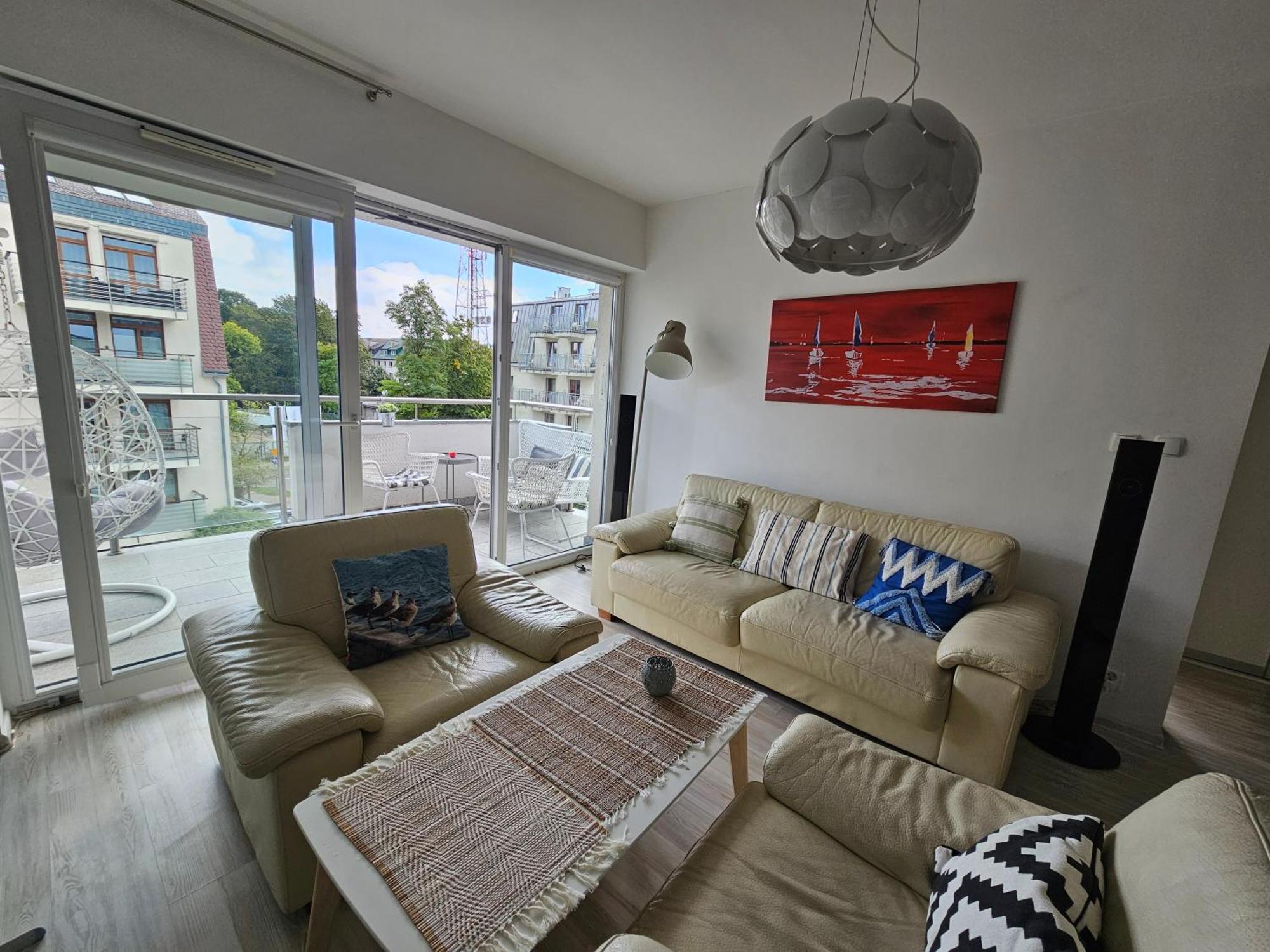 Stella Baltic Big Terrace 3 Zimmer Frei Parking Swinoujscie Dış mekan fotoğraf