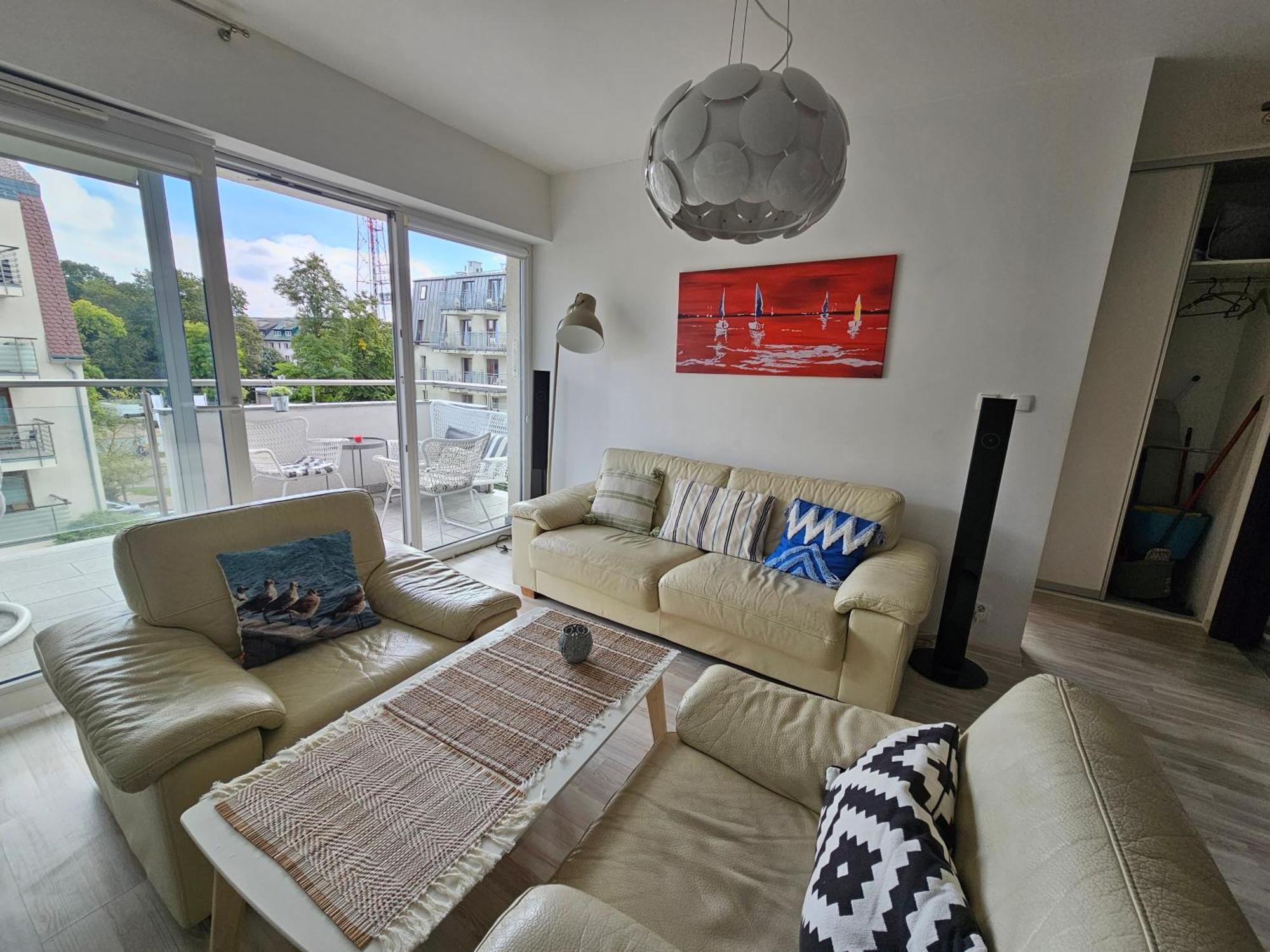 Stella Baltic Big Terrace 3 Zimmer Frei Parking Swinoujscie Dış mekan fotoğraf